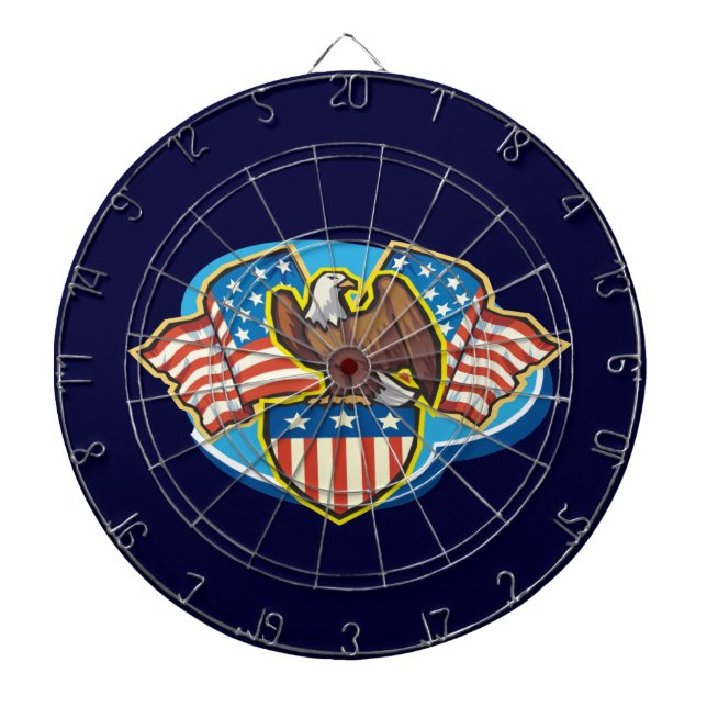 Diana American Eagle Dart Board (Frente)