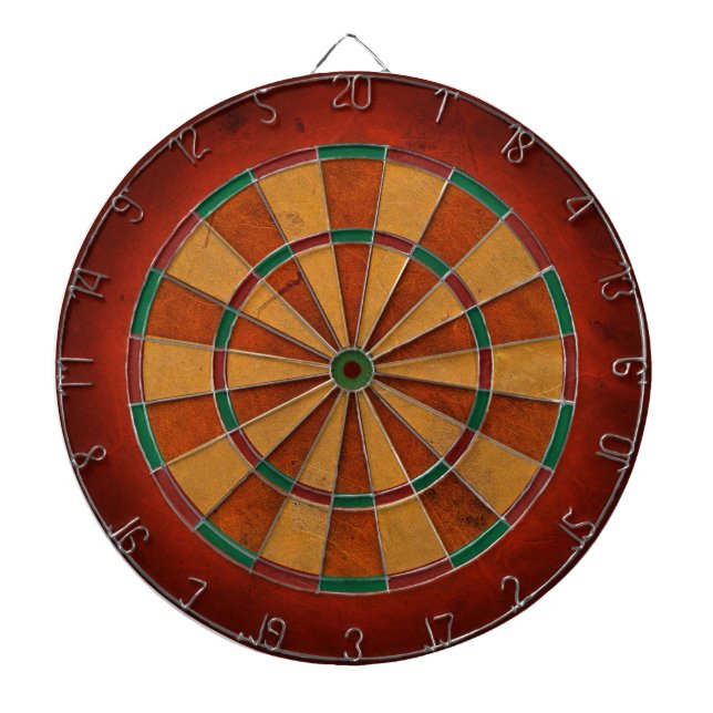 DIANA ANARANJADOS PROFUNDOS DEL DARTBOARD USADOS MIRAN (Frente)