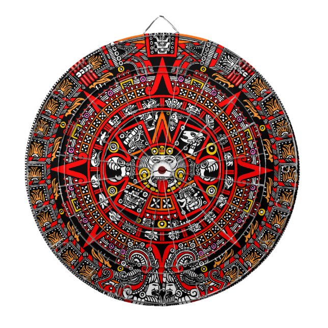 Diana Anciano registro azteca maya de Dartboard (Frente)