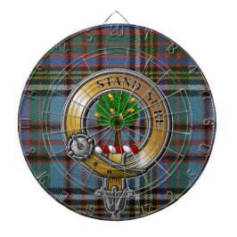 Diana Anderson Tartan & Badge