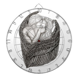 Diana Angels Kissing , diseño en blanco y negro