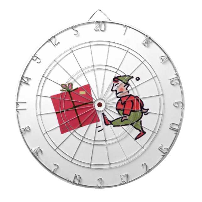 Diana Angry Elf Dartboard (Frente)