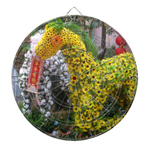 Diana Año del caballo   春 節 馬... Topiario chino de flore