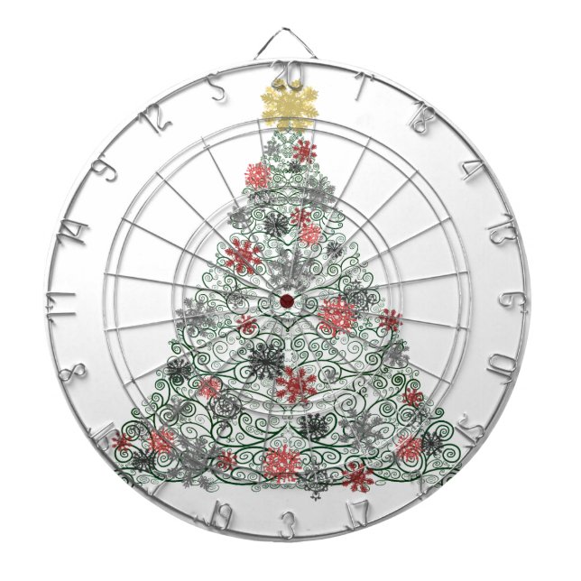 Diana Árbol de Swirly adornado (Frente)