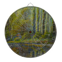 Árboles populares en primavera (paisaje de Utah) (