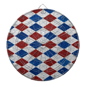 Diana Argyle Rojo, Blanco y Azul de Glitter 4 de Julio