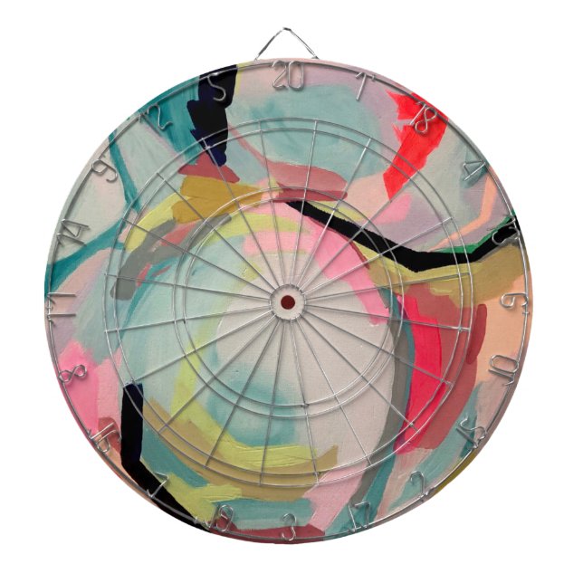 Diana Art Abstract Fluro Acrylic Painting   (Frente)