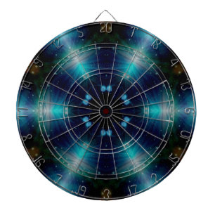 Diana Arte abstracto de Sci-Fi Galaxy Blue Light 4