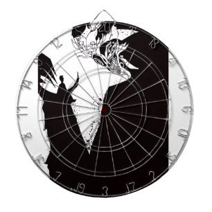 Diana Arte de Anime Fantasía Oscura Cuervo y Demonio