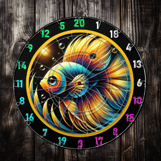 Diana Arte de pared Betta Dartboard dinámico