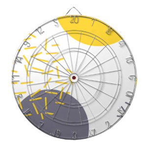 Diana Arte geométrico amarillo, fresco, moderno, de mod