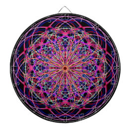 Diana Arte Mandala rosa Negro Kaleidoscope