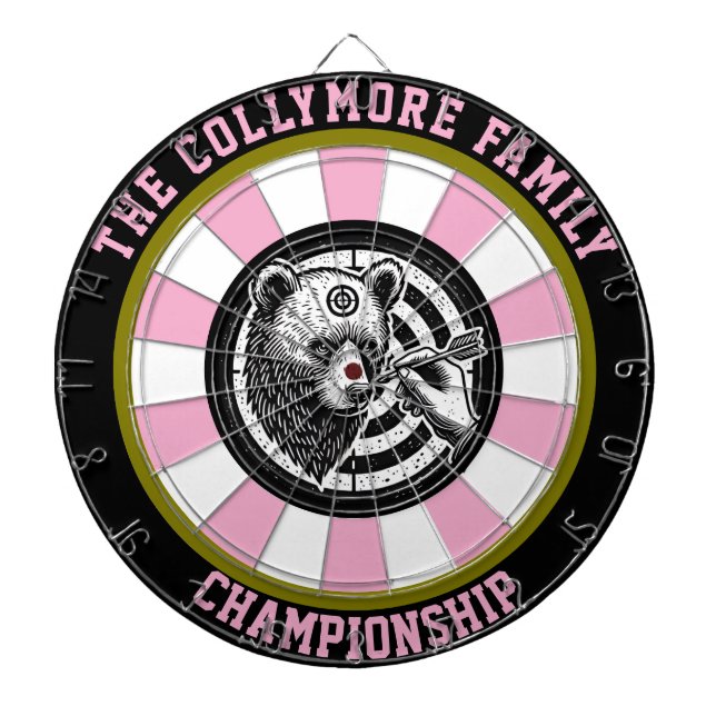 Diana Arte objetivo del bosque de osos grizzly (Frente)