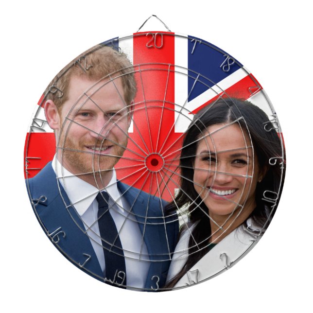 Diana ¡Asombroso! Prince Harry y Meghan Markle (Frente)