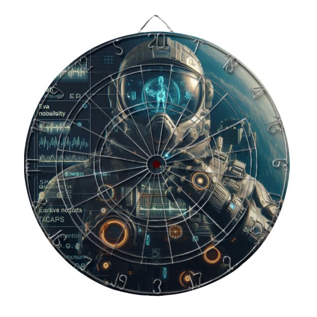 Diana Astronauta Dartboard (Frente)