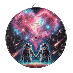 Diana Astronauta Galaxy Dartboard