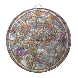 Diana Astronomía Vintage, Mapa de Constelaciones Cristia