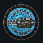 Diana Ataque de portaaviones de la Marina Personalizada<br><div class="desc">Un divertido portaaviones de personalizable completo tablero de anuncios para los fanáticos militares o de la cultura naval de la familia. Cuenta con portaaviones personalizado con secciones de texto completamente personalizable. Simplemente cambie a cualquier nombre o texto que desee. ¡Disfrútalo!</div>