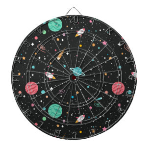 Diana Ataques espaciales con cohetes y estrellas