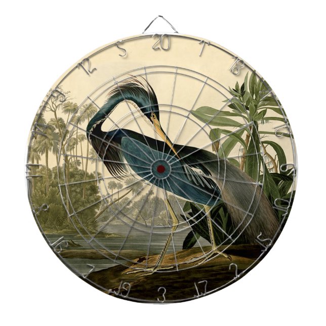 Diana Audubon Louisiana Heron Birds America Art (Frente)
