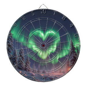 Diana Aurora Borealis en forma de corazón