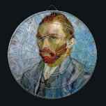 Diana Autoretrato Van Gogh<br><div class="desc">Pintura de autorretrato del pintor holandés Van Gogh,  posimpresionista,  con tonos azules</div>