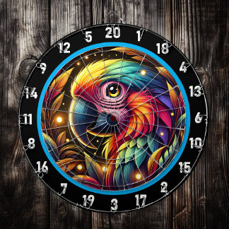 Diana Aventura de Dartboard de loro tropical audaz
