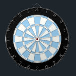 Diana Azul Pálido Negro Y Blanco<br><div class="desc">Placa De Pinzas Blanco Y Negro Azul Pálido</div>