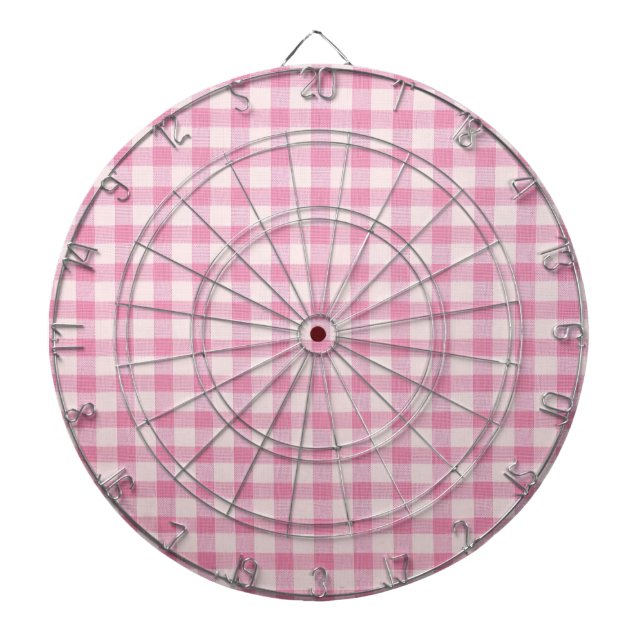 Diana Baby Pink Gingham Pattern (Frente)