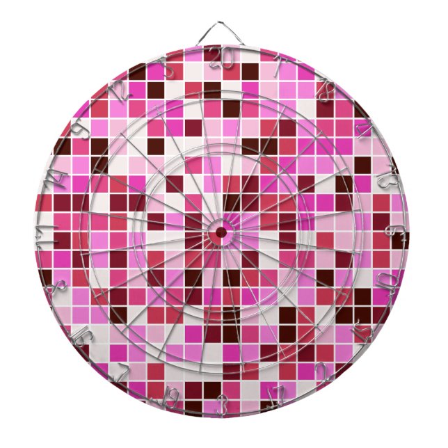 Diana Baldosas de piscina, mosaicos rosados, patrón geom (Frente)