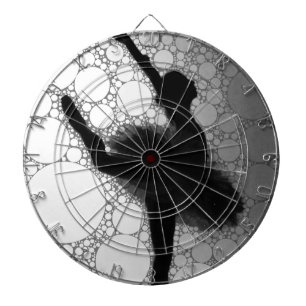 Diana Ballet Black White Dancing Ballerina