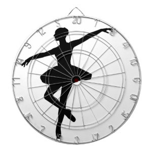 Diana Ballet simple Ballerina Blanca Negra