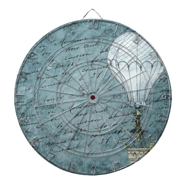 Diana Balón de aire caliente azul oscuro Steampunk Handw (Frente)