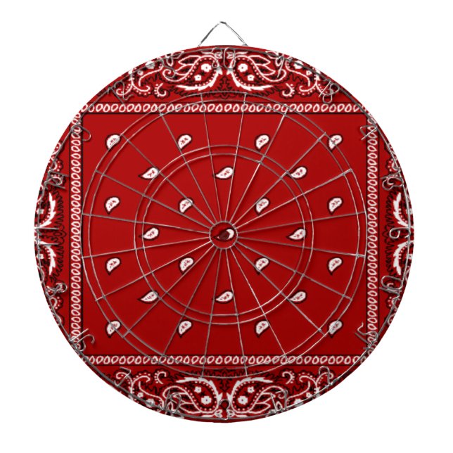 Diana Bandana Red Dartboard (Frente)