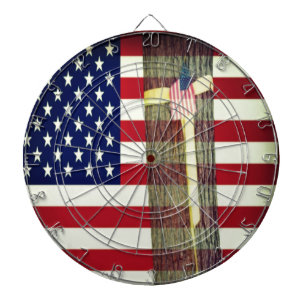Diana Bandera americana y cinta amarilla