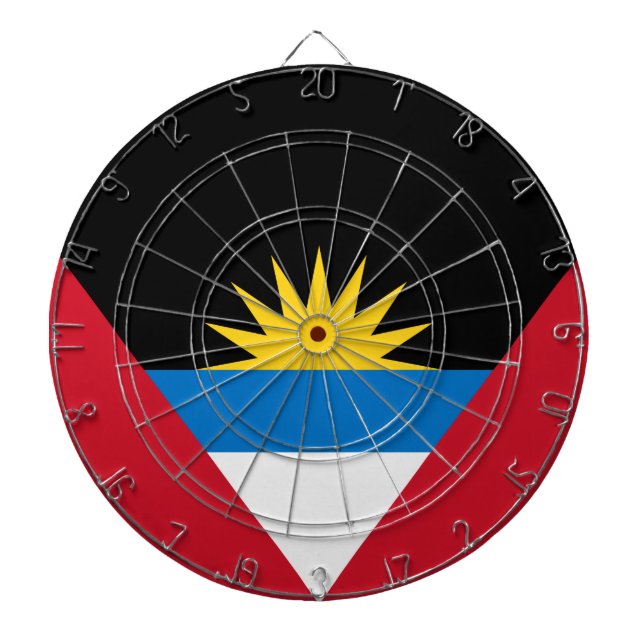 Diana Bandera de Antigua y Barbuda (Frente)