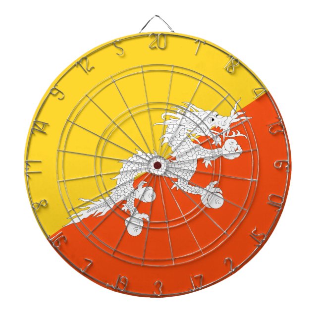 Diana Bandera de Bután (Bután) (dragón trueno) (Frente)