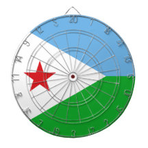 Bandera de Djibouti (Nación Africana)