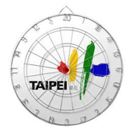 Diana Bandera de la ciudad de Taipei (Taiwán)