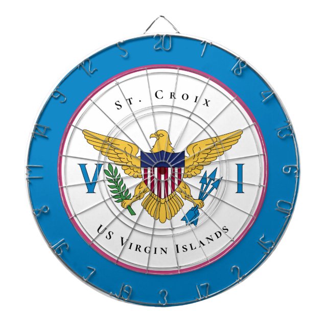 Diana Bandera de las Islas Vírgenes de Estados Unidos Sa (Frente)