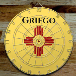 Diana Bandera de Nuevo México con el símbolo Zia