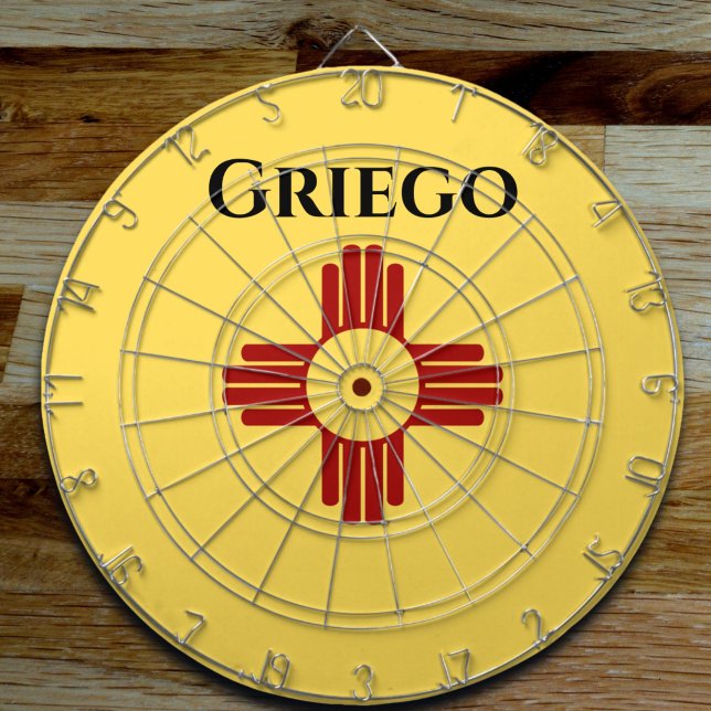 Diana Bandera de Nuevo México con el símbolo Zia (Subido por el creador)