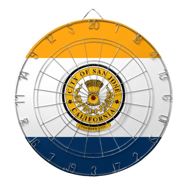 Diana Bandera de San José (California) (Frente)