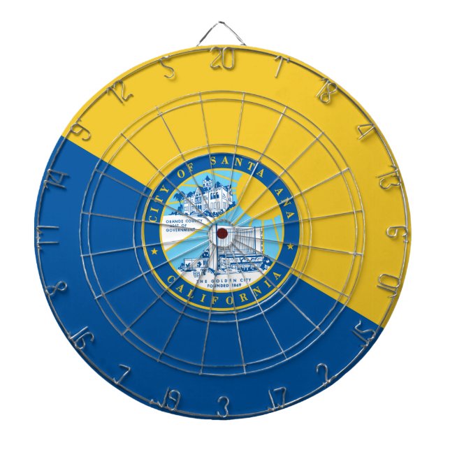 Diana Bandera de Santa Ana (California) (Frente)