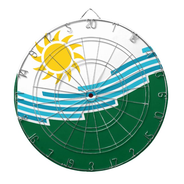 Diana Bandera de Spokane, Washington (Frente)