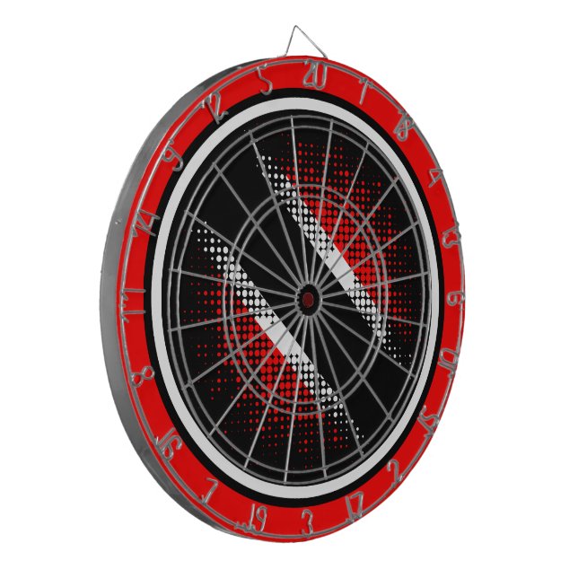 Diana Bandera de Trinidad y Tobago (patrón de puntos) (Frente Izquierda)