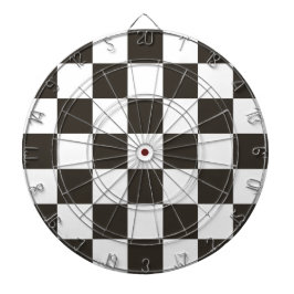 Diana Bandera de verificación (negro y blanco) (patrón d