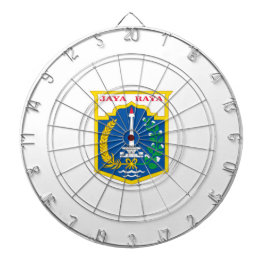 Diana Bandera de Yakarta (ciudad capital de Indonesia)