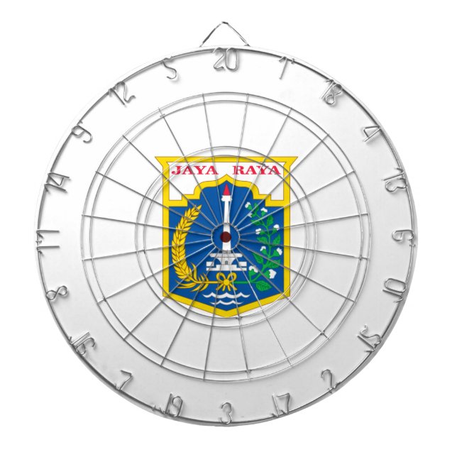 Diana Bandera de Yakarta (ciudad capital de Indonesia) (Frente)