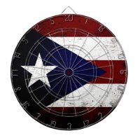 Bandera negra de Puerto Rico del Grunge